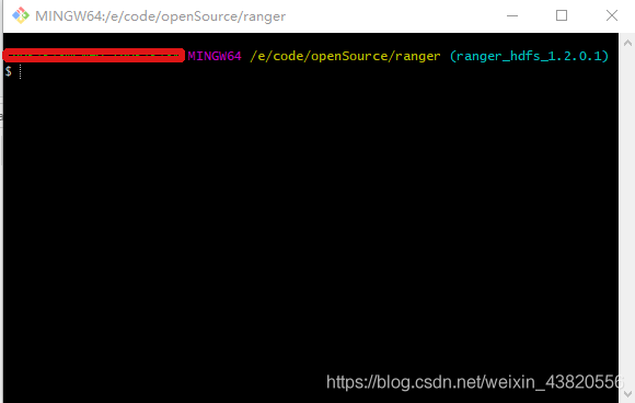 Windows環境IDEA下Ranger1.2.0源碼編譯詳細流程