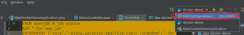 IDEA 配置Docker的過程