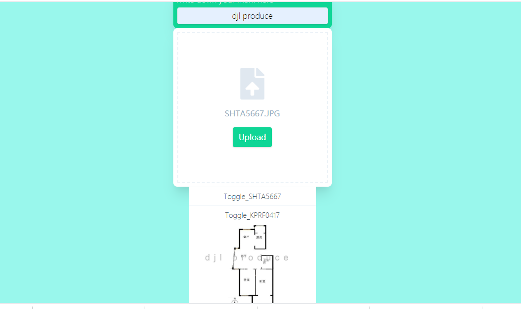 基于django micro搭建網站實現加水印功能