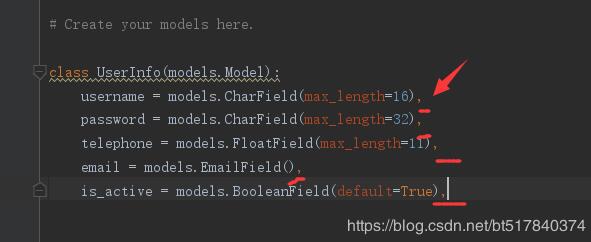 django 解決model中類寫不到數據庫中,數據庫無此字段的問題