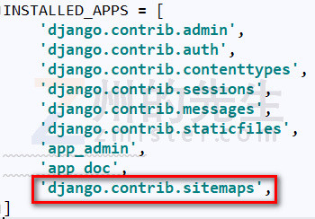 自定義Django默認的sitemap站點地圖樣式