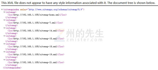 自定義Django默認的sitemap站點地圖樣式