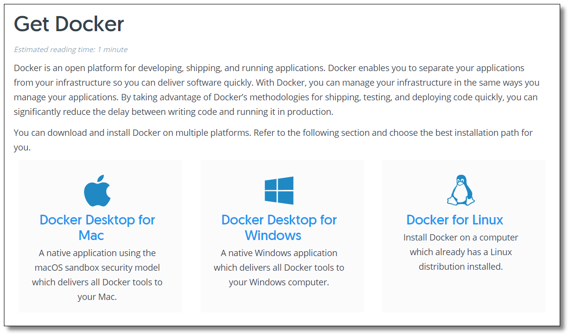 Docker 安裝及配置鏡像加速的實現