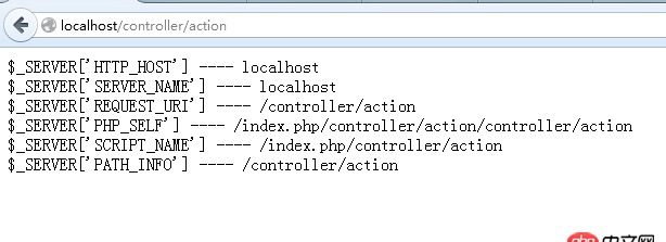 php-_server-php_self - nginx $_SERVER[’PHP_SELF’] 得到重復路徑是什么原因？
