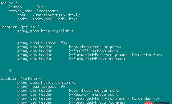 nginx反向代理 使用多個location url 匹配到不同主機的不同服務，出現404問題