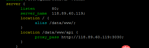 linux - 新手-----nginx怎么配置請求轉發？