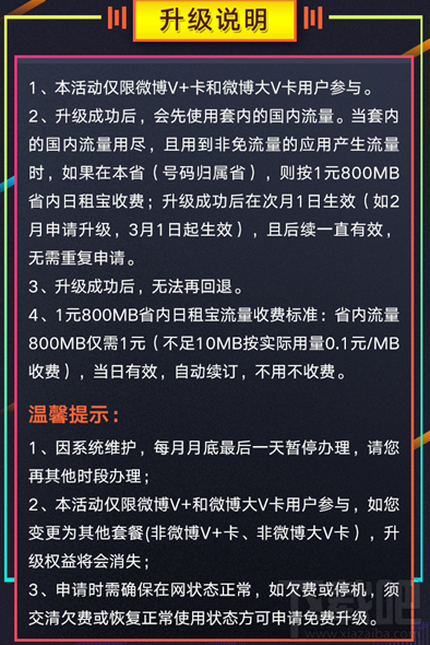 微博微卡日租寶套餐怎么申請？