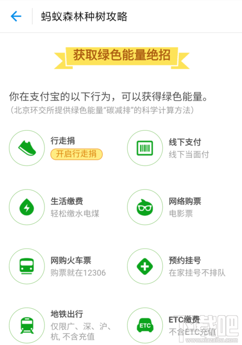 支付寶種樹怎么收集能量？支付寶種樹收集能量方法