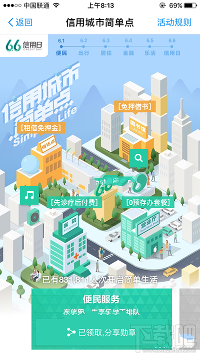 支付寶66信用日活動有什么？