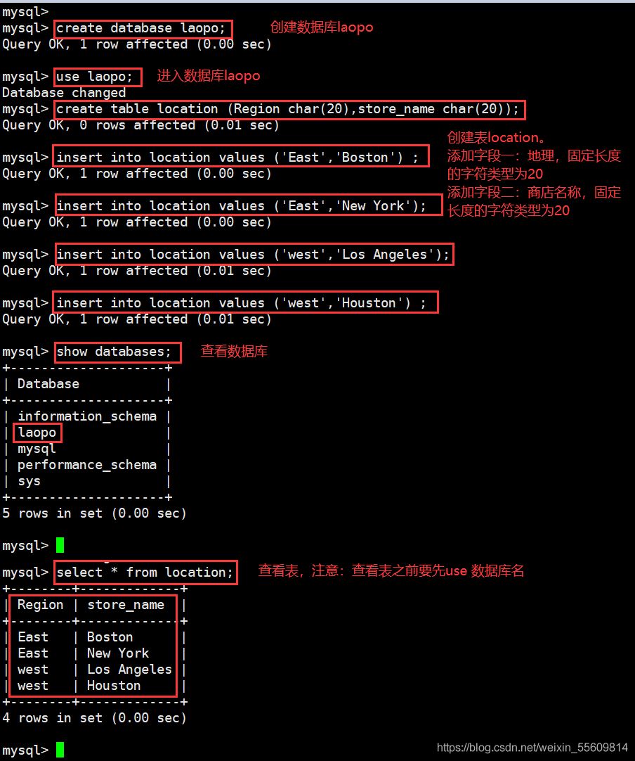 MySQL一些常用高級SQL語句