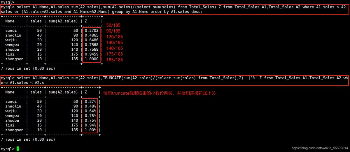 MySQL一些常用高級SQL語句