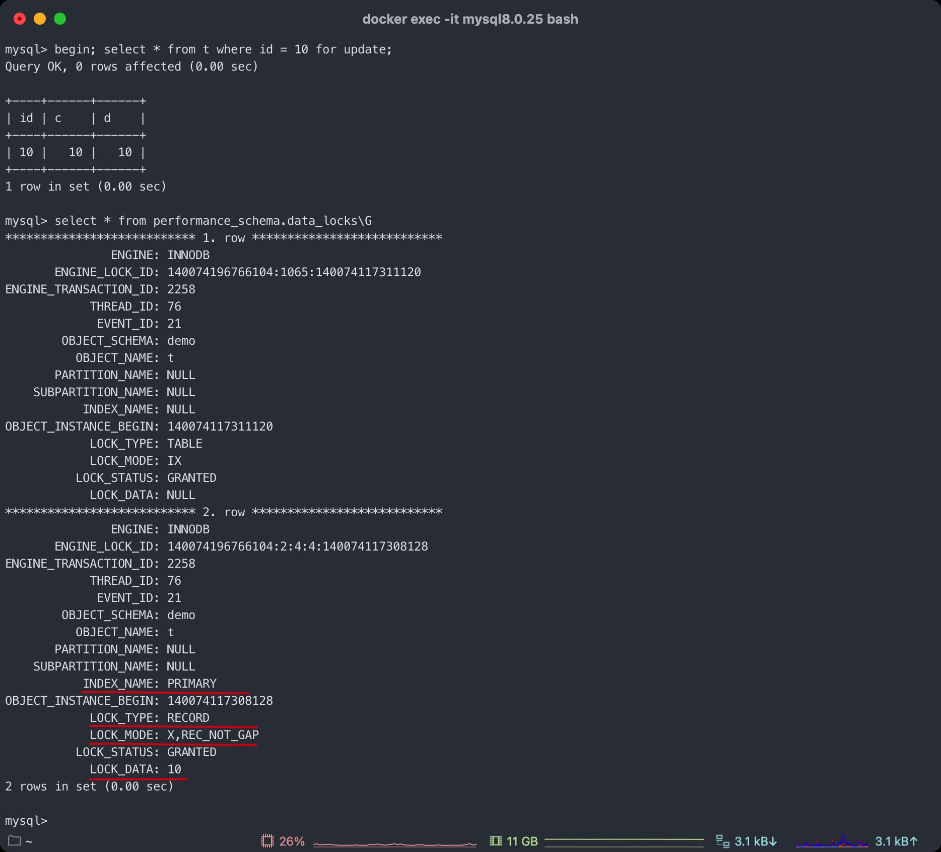淺談MySQL next-key lock 加鎖范圍