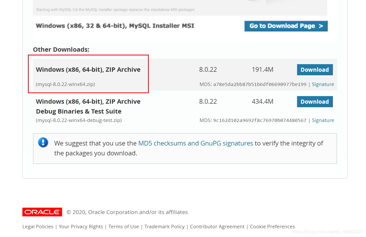最新版MySQL 8.0.22下載安裝超詳細教程(Windows 64位)