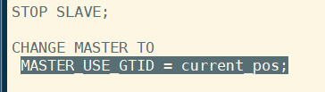 MYSQL數據庫GTID實現主從復制實現(超級方便)