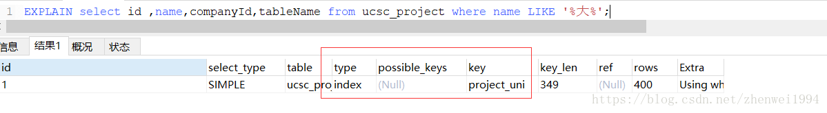 mysql對于模糊查詢like的一些匯總