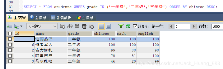 MySQL 詳細單表增刪改查crud語句