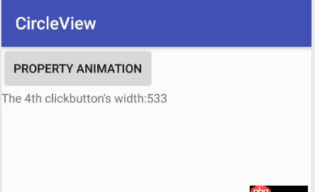 android - 對button的width屬性做屬性動畫時出錯
