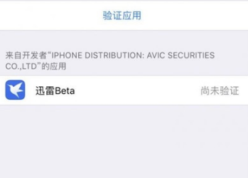 手機迅雷無法驗證應用怎么辦