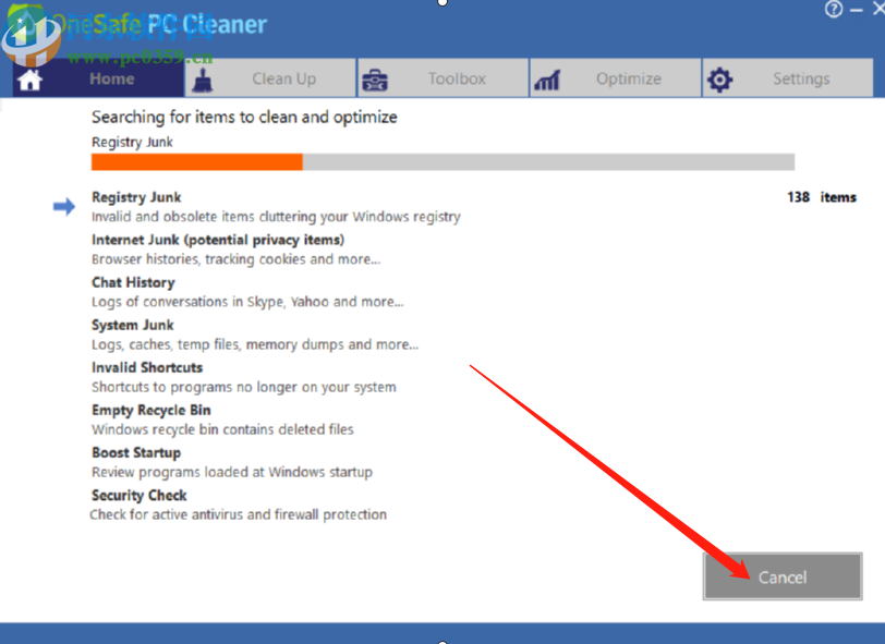 OneSafe PC Cleaner清理系統垃圾的方法