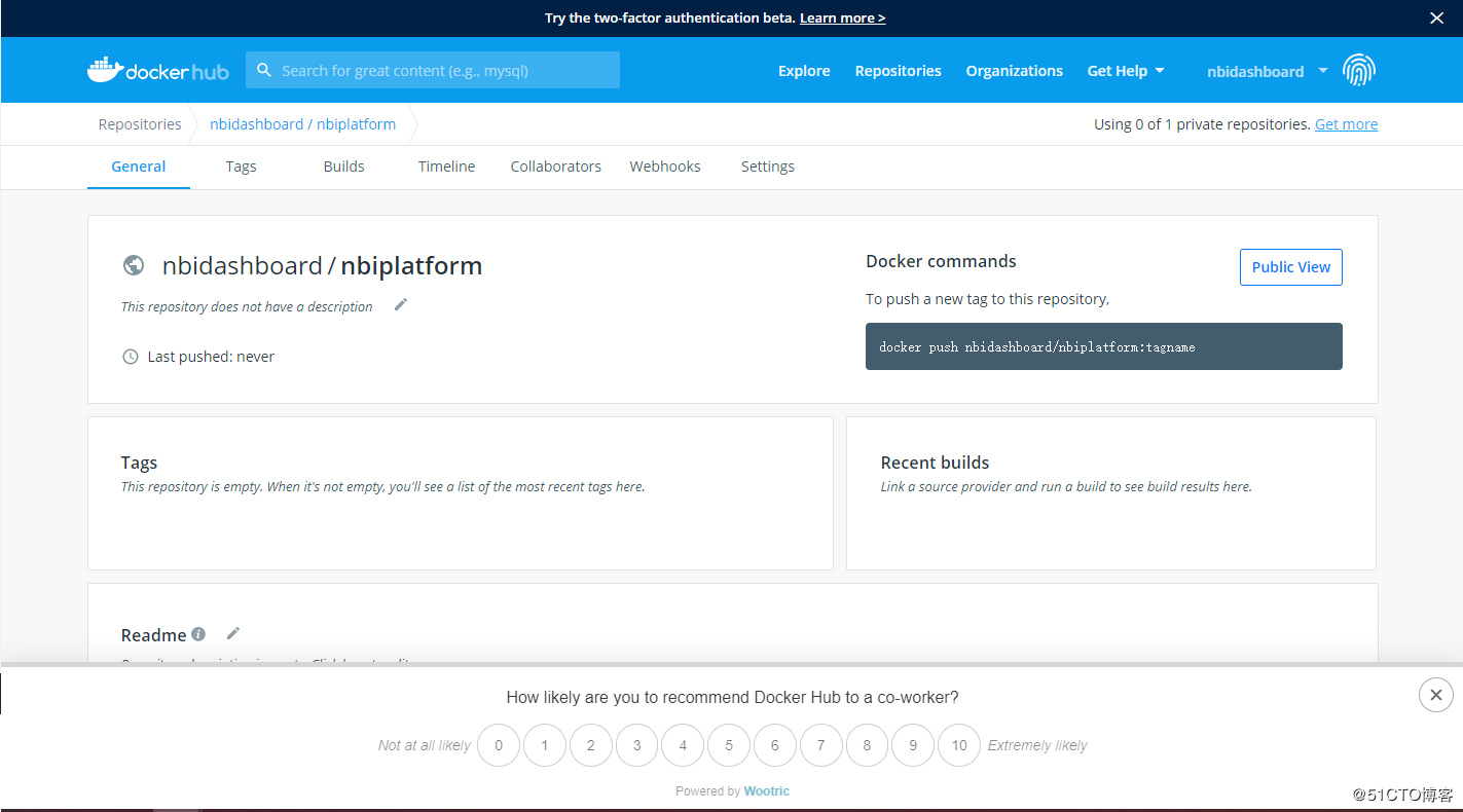 如何將本地構建好的docker鏡像發布到dockerhub