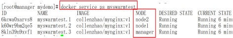 Docker Swarm實現服務的滾動更新的示例代碼