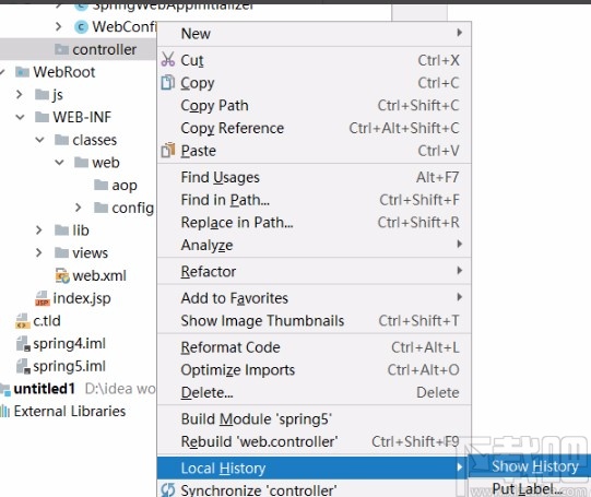 IntelliJ IDEA恢復刪除文件的方法
