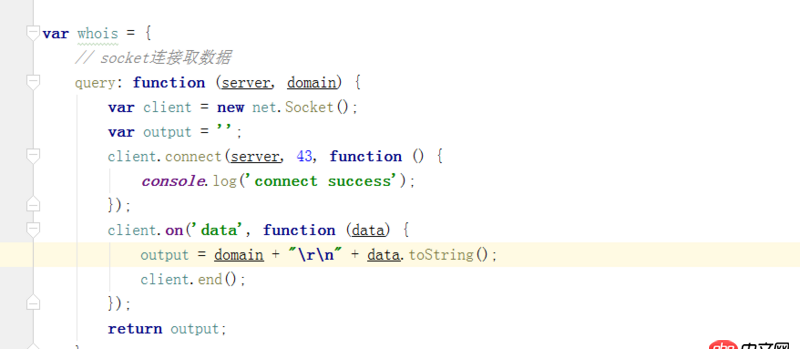 node.js - node socket出錯，這是什么原因？另外我想設置連接超時，怎么寫呢？