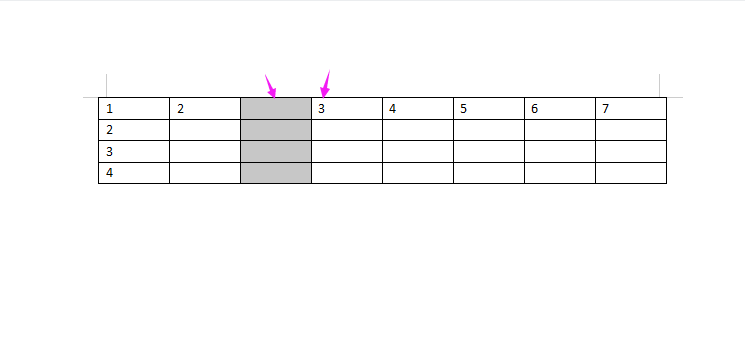 word2019怎么單元格左側插入一列