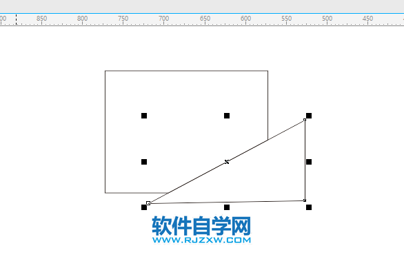 cdr矩形怎么切掉一個角？cdr矩形切掉一個角的方法