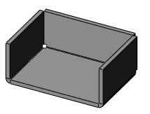 solidworks怎么使用圓角折彎生成鈑金零件