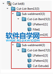 solidworks2020子焊件的切割清單排序