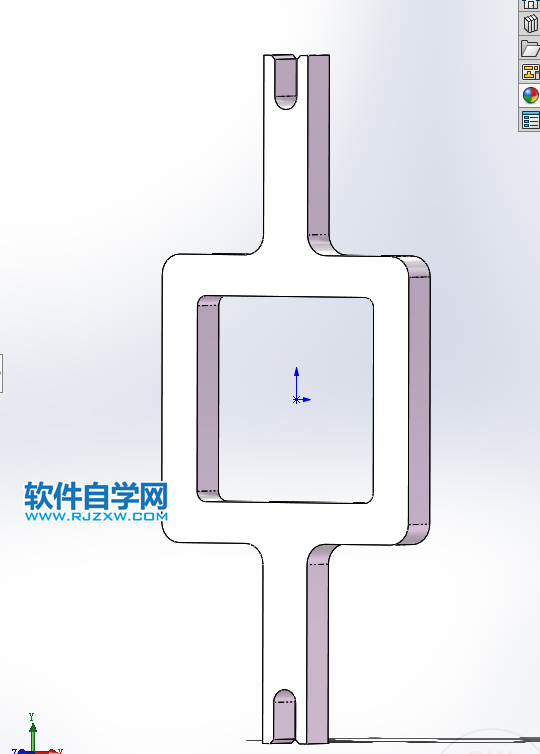 三角形凸輪機構用SolidWorks制作