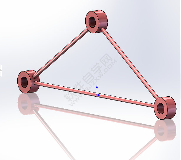SolidWorks做豎直兜圈子平臺裝置