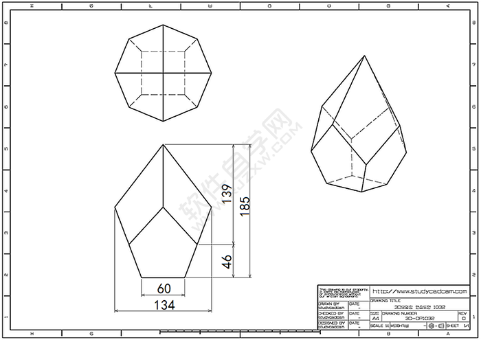SolidWorks做一個簡單的拉伸、切除練習