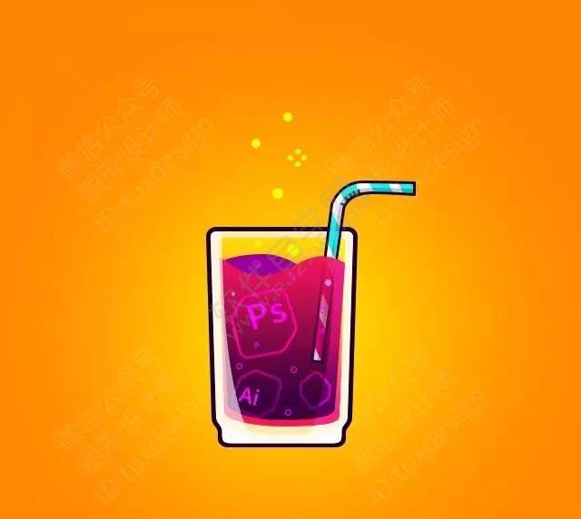 PS怎么繪制一個飲料圖標