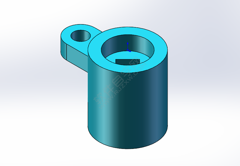 SolidWorks建模練習題-024