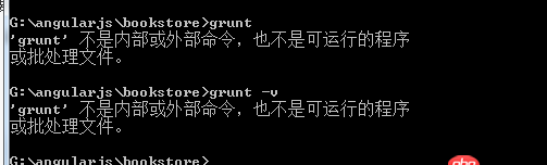 前端 - 全局安裝了grunt，仍然提示，grunt不是內部或外部命令