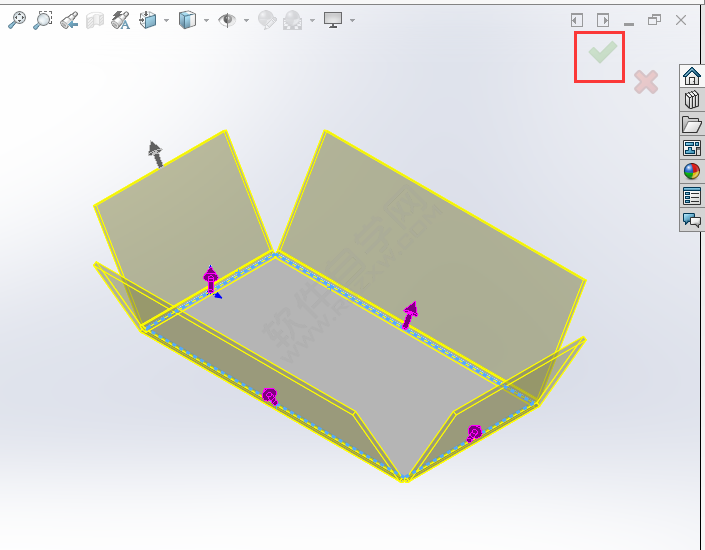 solidworks邊線法蘭用法和步驟