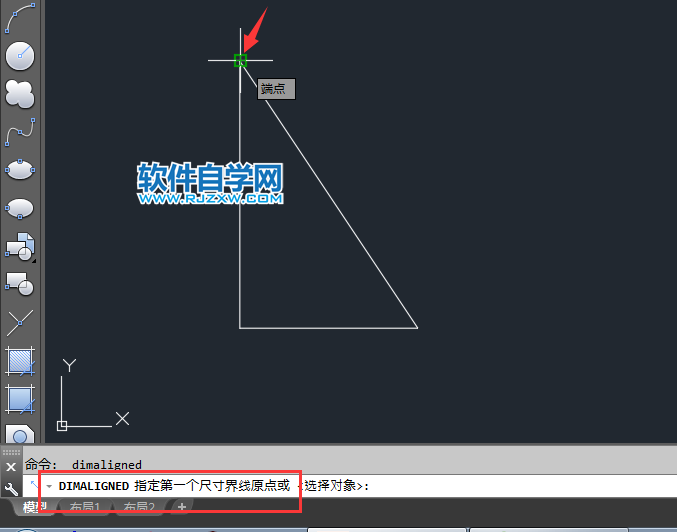 cad斜線怎么標注尺寸
