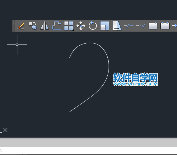 CAD鏡像刪除原對象的方法