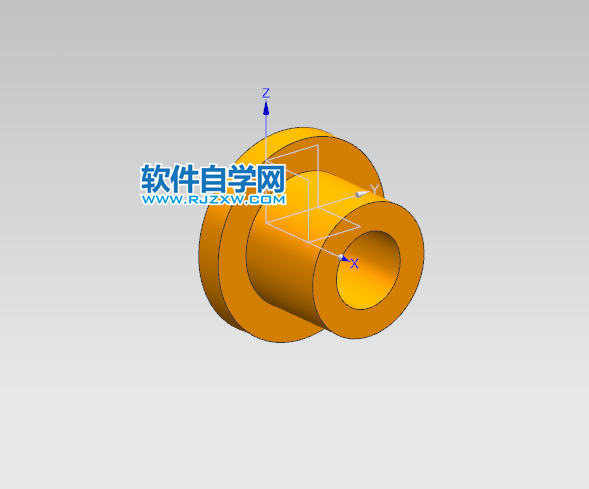 ug以X軸怎么旋轉實體