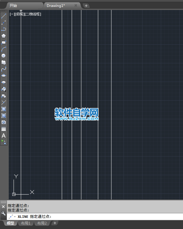 cad創建垂直構造線的方法