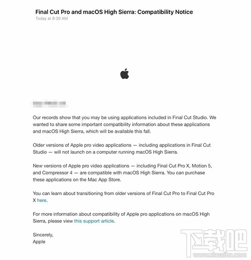 哪些專業應用兼容macOS High Sierra？哪些專業應用不兼容macOS High Sierra
