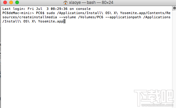 Mac OS X 10.10.4U盤安裝盤怎么制作？Mac OS X 10.10.4U盤安裝盤制作方法