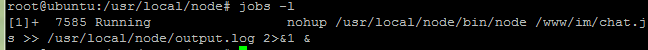 linux中nohup和后臺運行進程查看及終止