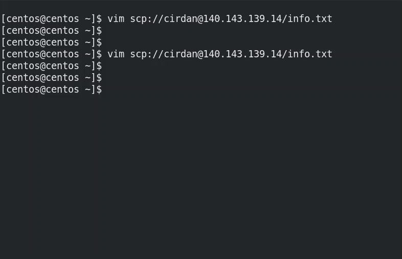 在Linux系統中使用Vim讀寫遠程文件的命令詳解