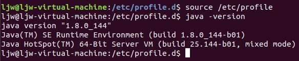 Linux jdk安裝及環境變量配置教程（jdk-8u144-linux-x64.tar.gz）
