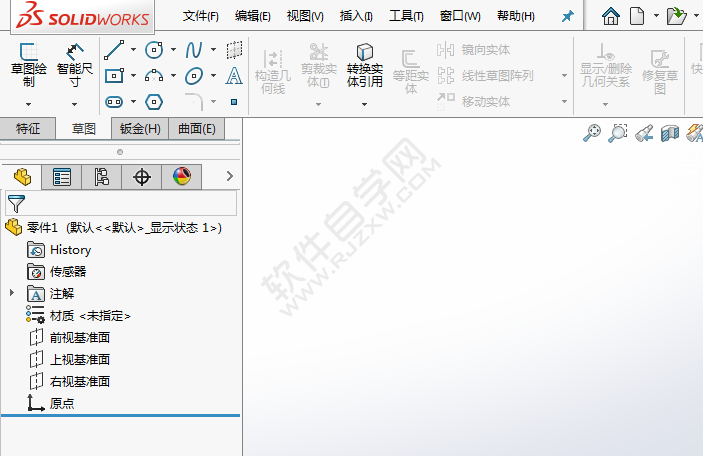 solidworks草圖選項卡不見了