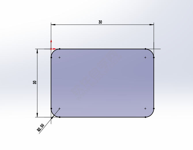 solidworks畫空心方管的方法