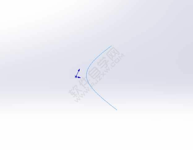 solidworks怎么通過XYZ點的曲線畫曲線
